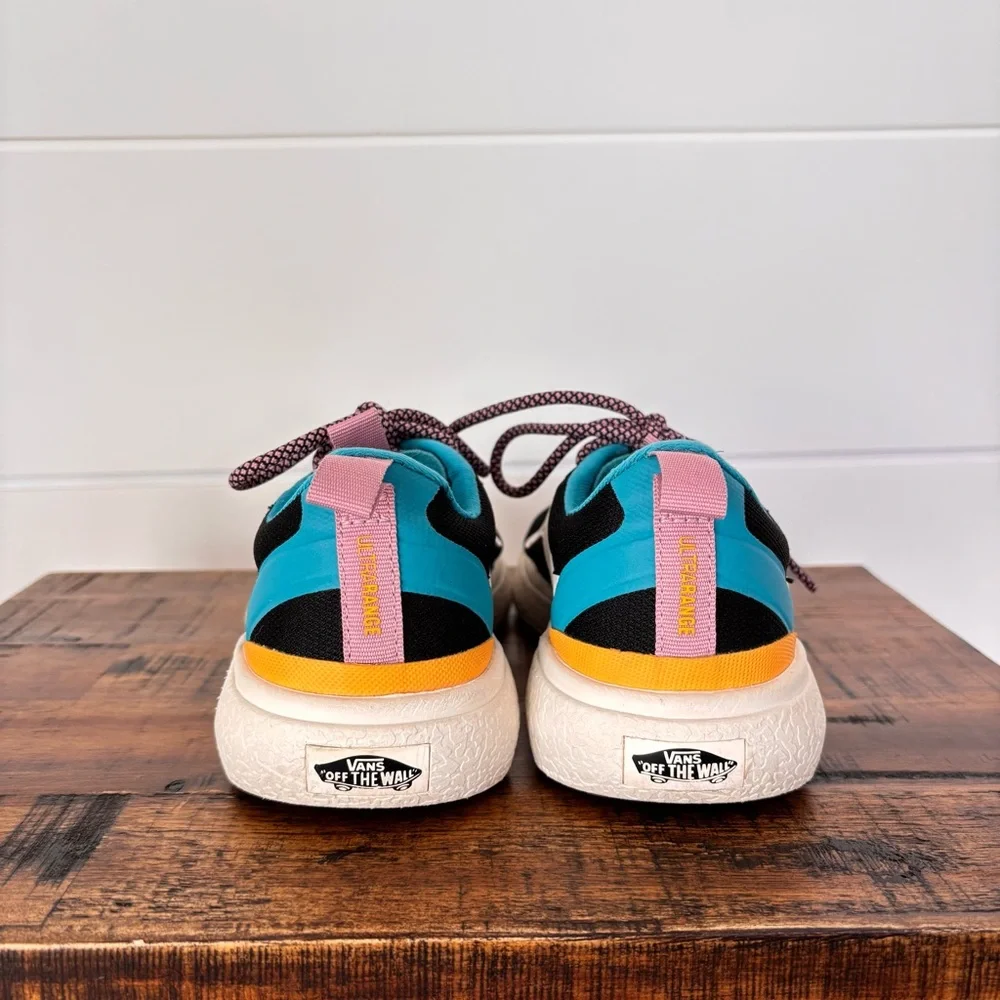 Vans Ultrarange Exo Pop Color Black/Multi Sneakers Women's Size 7